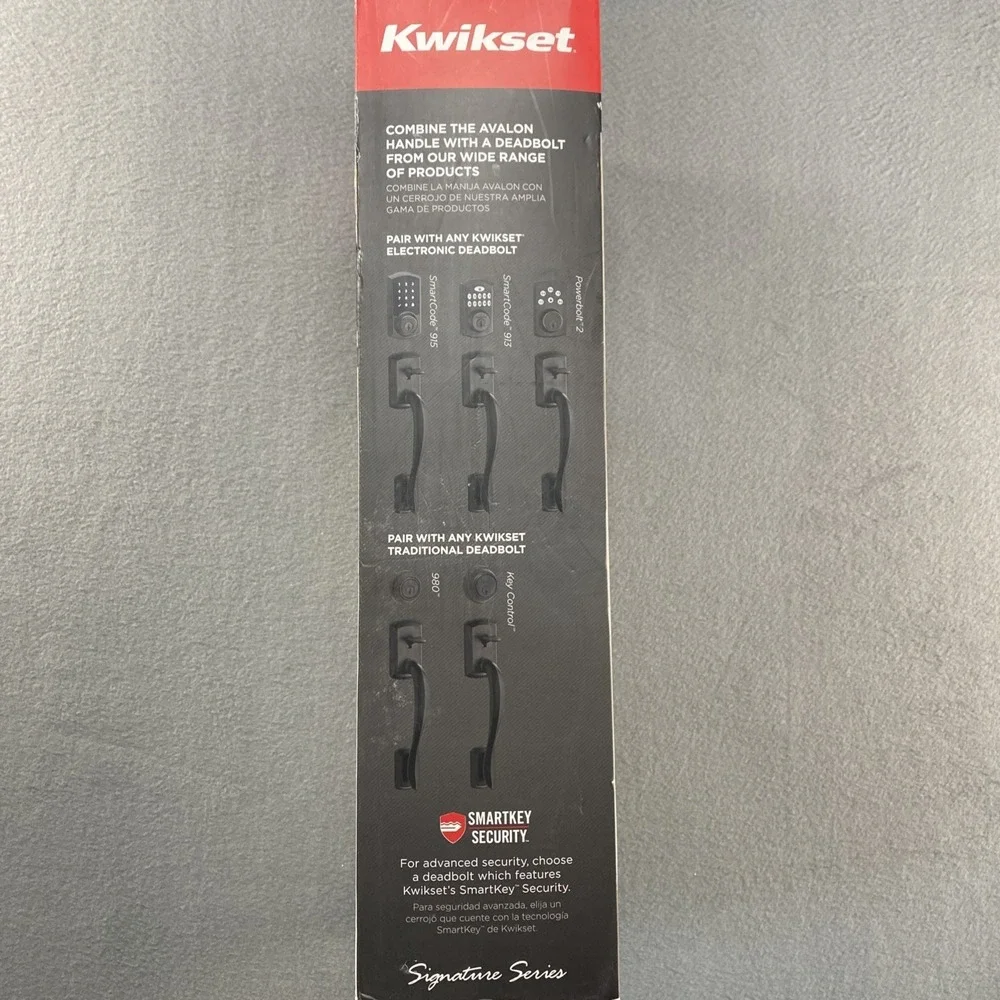 Kwikset Avalon Venetian Bronze Handle With‎ Tustin Right Left-Handed Levers
